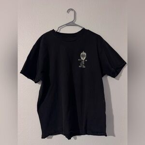 RVCA Black Men's T-Shirt Size Large